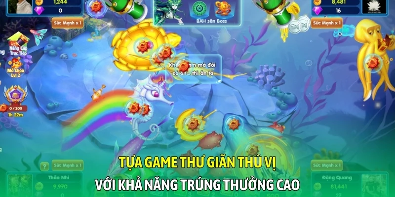 Tựa game thư giãn thú vị với khả năng trúng thưởng cao